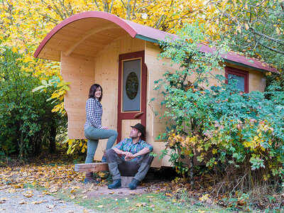 2 Übernachtungen im Baumhaus mit Zugang zur Schäferwagensauna