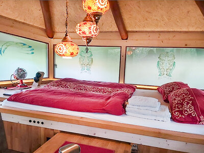 Außergewöhnliche Übernachtung im Baumhaus in Unterfranken