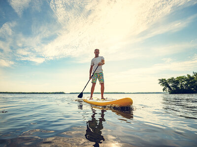 Geschenkbox Einführungskurs ins Stand-up-Paddling für 1 Person