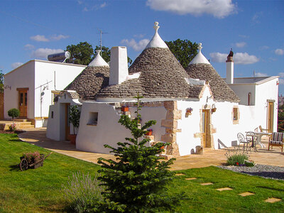 Cofanetto regalo Fuga di 1 notte in un trullo della Valle d'Itra con hammam per 2