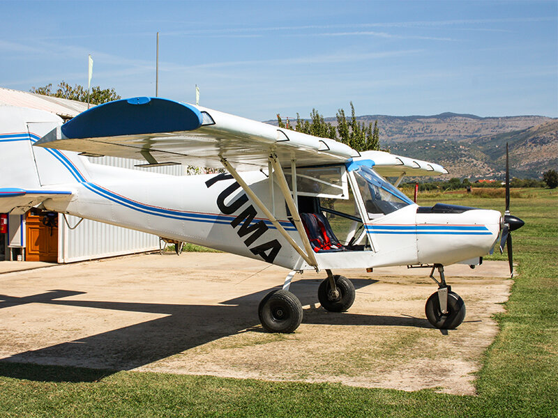 Epico volo panoramico in ULM sulle orme della Maga Circe per 1 (30min)