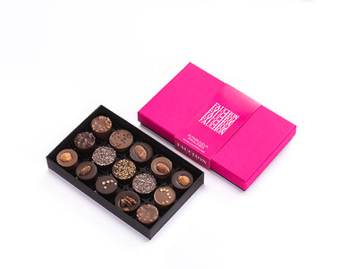 Coffret cadeau Coffret Fauchon : 15 chocolats Fabuleux Pralinés livrés à domicile