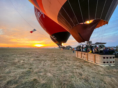 Vol en montgolfière au-dessus du Poitou