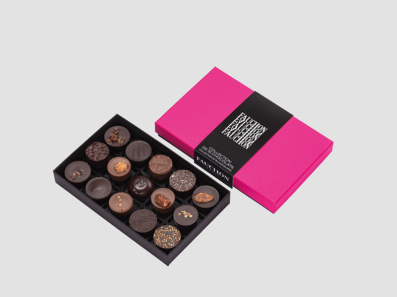 Coffret Fauchon : 15 chocolats Collection livrés à domicile