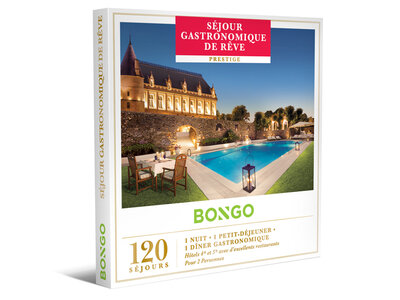 Coffret cadeau Séjour gastronomique de rêve