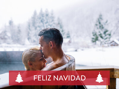 Caja regalo ¡Una Navidad única! 1 noche con cena y spa para 2