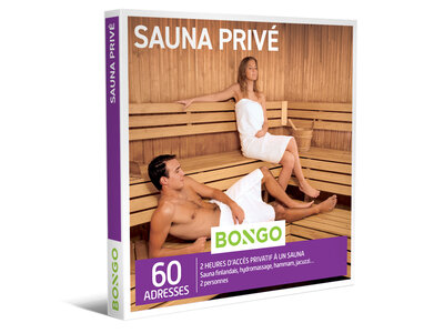 Coffret cadeau Sauna privé