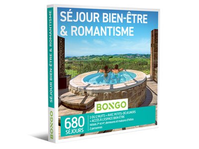 Coffret cadeau Séjour bien-être & romantisme