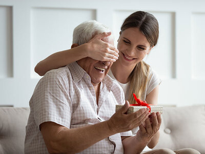 Geschenkbox Geschenkgutschein für Papa - 50 €