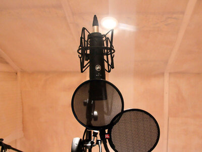 Professionelle Aufnahme eines Songs im Studio nahe Lausanne für 2 Personen