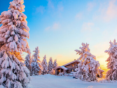 Coffret 2 nuits magiques sous les aurores boréales suédoises avec repas et activités pour 2 personnes