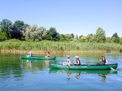 Cofanetto Alla scoperta del Lago di Varese con un tour in canoa canadese per 5 persone