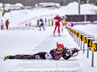 Biathlon-Abenteuer: Präzision und Nervenkitzel im Schnee für 1 Person