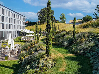 Geschenkbox Charlie Chaplin auf der Spur: Filmreife Familienauszeit in Saint-Légier sur Vevey