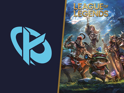 Coffret cadeau Bon cadeau de 99,90 € sur l'e-shop de Karmine Corp et de 20 € sur League of Legends