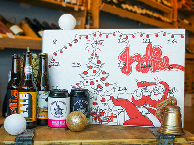 Coffret cadeau Calendrier de l'Avent : 24 bières artisanales françaises livrées à domicile