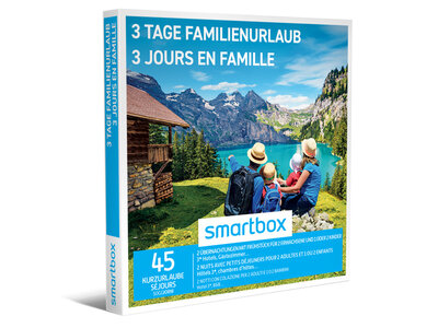 Coffret cadeau 3 jours en famille