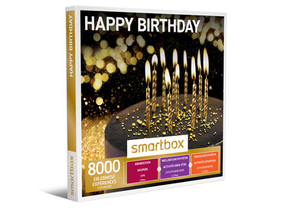 Geschenkbox Happy Birthday