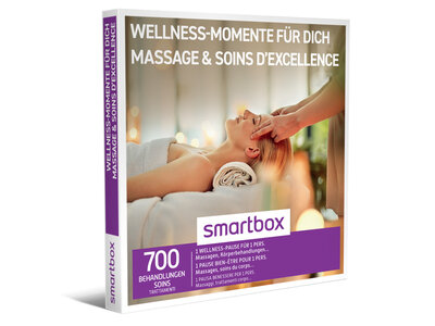 Coffret cadeau Massage & soins d’excellence