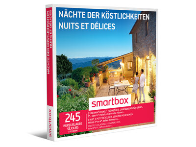 Coffret cadeau Nuits et délices