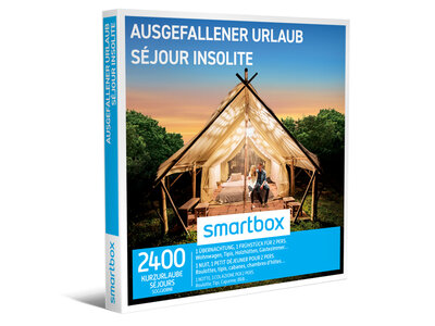 Geschenkbox Ausgefallener Urlaub