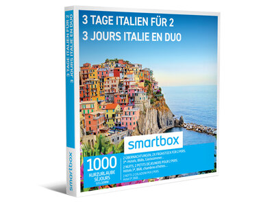 Geschenkbox 3 Tage Italien für 2