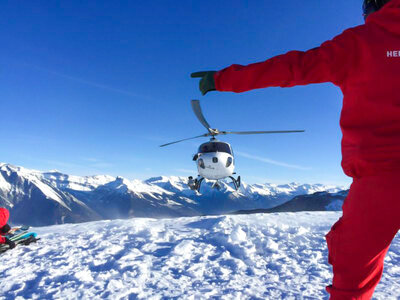 Coffret Adrénaline et aventure en héliski à Zermatt pour 4 personnes