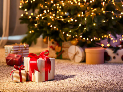 Coffret cadeau Week-end de Noël : séjour avec dîner ou bien-être