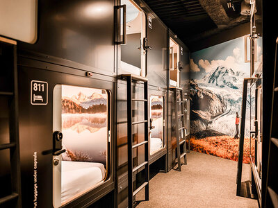 Box Übernachtung in einer Swiss Capsule™ in Zürich für 2 Personen