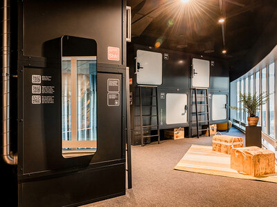 Aussergewöhnliche Übernachtung in einer Swiss Capsule™ in Zürich für 1 Person