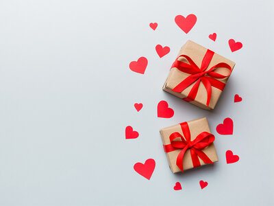 Cofanetto regalo Buono regalo per celebrare l'amore - 10 CHF