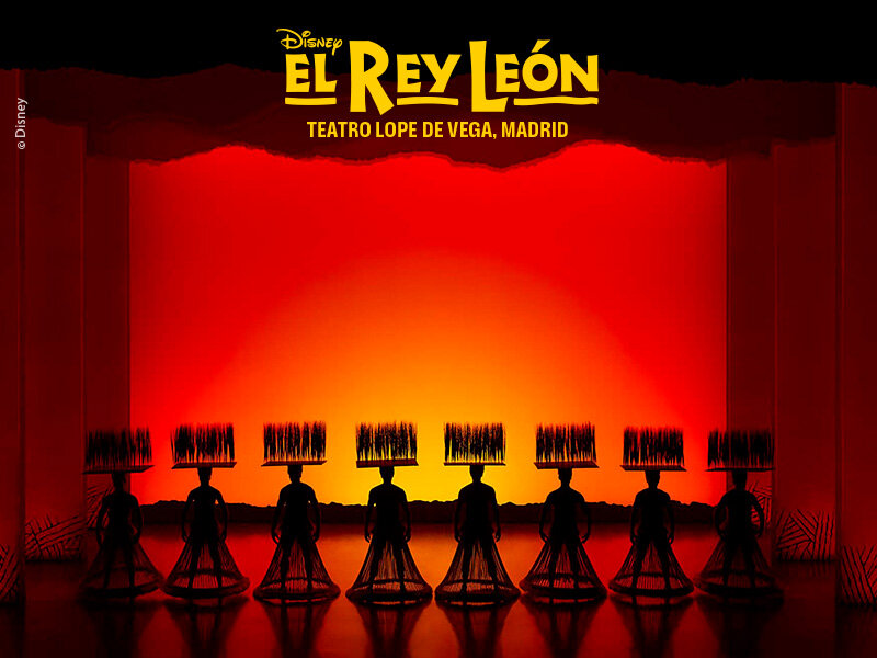 Cofre Regalo Descubre El Rey Leon - 2 entradas