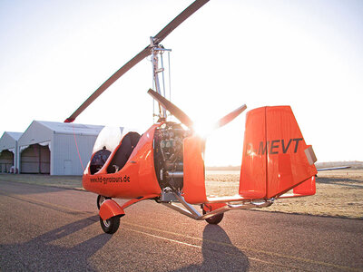 Box Tragschrauber-Rundflug über den Dächern von Heidelberg und Mannheim