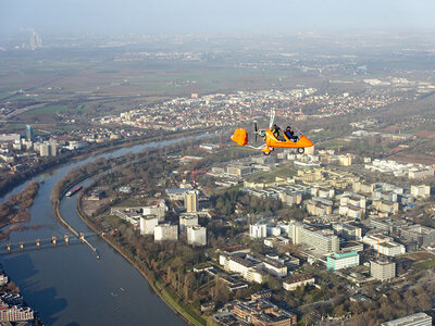 Geschenkbox Tragschrauber-Rundflug über den Dächern von Heidelberg und Mannheim