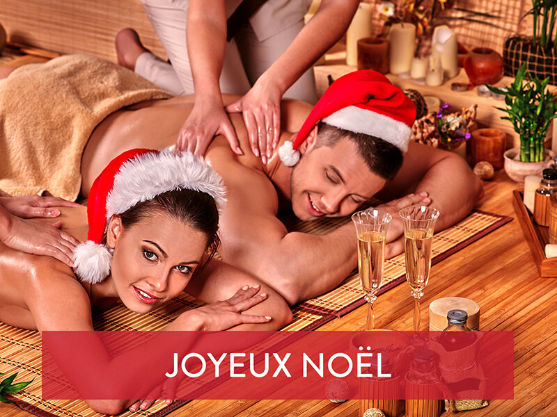 Coffret cadeau Journée relaxation à deux pour Noël