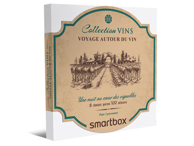 Coffret cadeau Voyage autour du vin