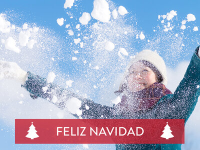 Caja regalo ¡Navidades de cuento! 1 actividad en la nieve para 1 o 2 personas