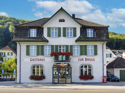 Geschenkbox Abendessen für 2 Personen im Gasthaus zur Brugg in Baden
