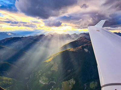 Vol de 30 min en avion électrique dans le ciel Tessin pour 1 personne