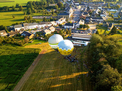 Ballonvaart over Waasmunster met ontbijt voor 1 persoon