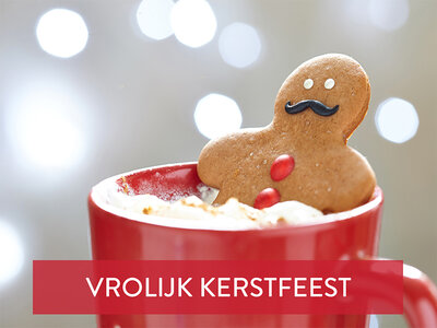 Cadeaubon Een gelukkig en ontspannen kerstfeest gewenst!