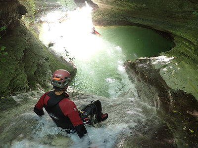 Session de canyoning de 3h30 près de Grenoble