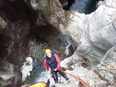 Session de canyoning de 6h près de Lyon