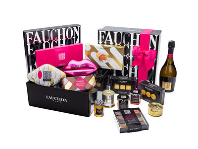 Coffret cadeau Coffrets Signature Fauchon : douceurs et champagne livrés à domicile