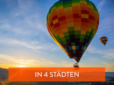 Geschenkbox Aufregende Morgenfahrt im Heißluftballon in Deutschland