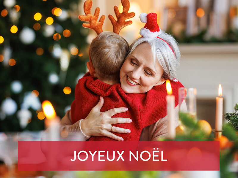 Coffret cadeau Joyeux Noël, grand-mère !