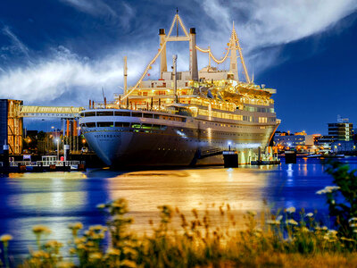 Coffret cadeau 2 jours à bord du ss Rotterdam avec petit-déjeuner complet