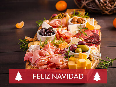 Caja regalo Amantes del tapeo, ¡feliz Navidad!