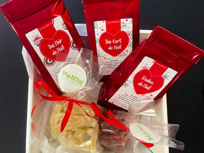 Cofanetto Cofanetto di tè di Natale con consegna a domicilio