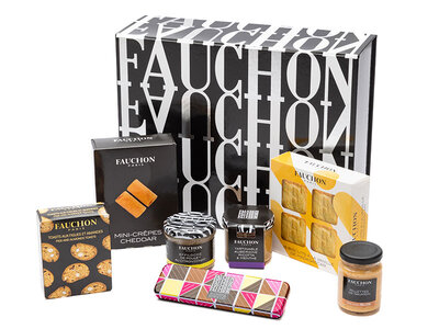 Coffret cadeau Coffret Tentations Fauchon : assortiment de délices salés et sucrés livré à domicile